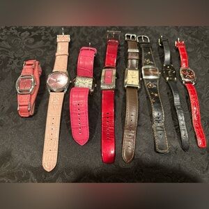 Lot of 8 Assorted Women's Watches Collection #225
